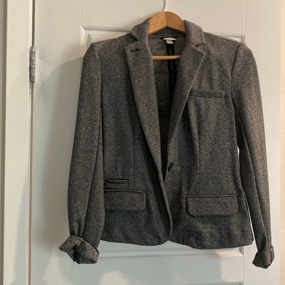 Merona heather gray blazer jacket. Women’s XS